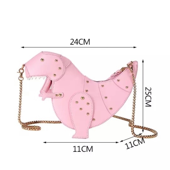 💕🦖T-Rex Dino Bag 👀👛 - Picture 3 of 9